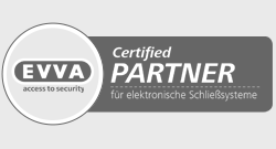 Electronic Certified Partner der EVVA-Sicherheitstechnologie GmbH für Elektronische Schließsysteme